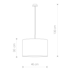 Lampa wisząca ALICE GOLD 4961 L - zdjęcie 2
